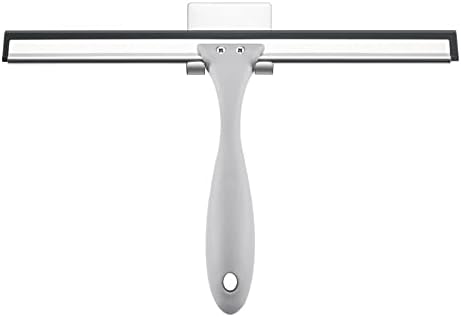 AmazerBath 10 Inch Squeegee with Hook for Shower Doors Windows