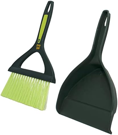 Pine-Sol Mini Dustpan and Brush Set - Compact Portable