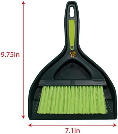 Pine-Sol Mini Dustpan and Brush Set - Compact Portable