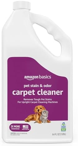 Amazon Basics Pet Stain Remover 64 Fl Oz Deep Cleaner