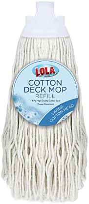 Lola Products Cotton Mop Refill - 3x Water Absorbent