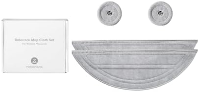 Roborock Replacement Mop Cloths 2 Pack Set for Saros 10