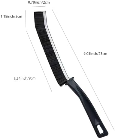 Toguma Deep Gap Cleaning Brush for Kitchen Bathroom Black