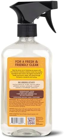 Aunt Fannies All Purpose Wood Cleaner 169 Ounces Lemon Scent