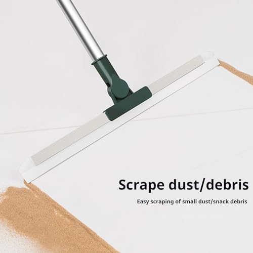 Multifunction Floor Squeegee for Bathroom Kitchen Shower Tile Pet Hair Cleaning