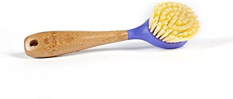 Full Circle Be Good Bamboo Handle Dish Brush Purple