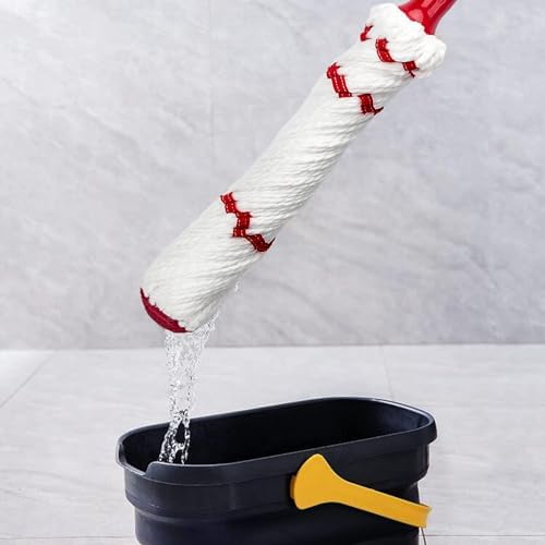 KeFanta Self Wringing Mop - 57 Long Handle for Easy Floor Cleaning