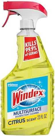 Windex Citrus Multisurface Disinfectant Spray 23 Fl Oz