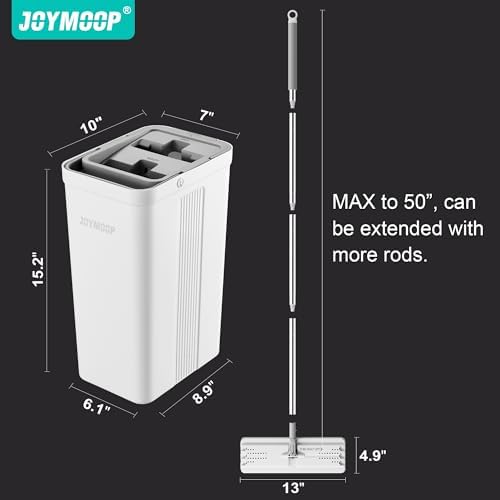 JOYMOOP Hands-Free Self-Cleaning Mop and Bucket Set 1