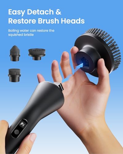Leebein Electric Spin Scrubber with 7 Heads and 2 Speeds