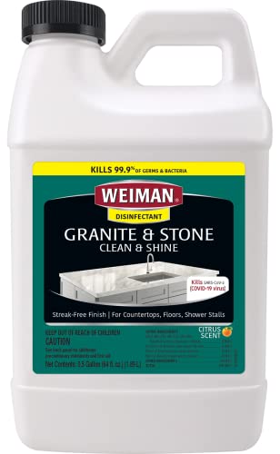 Weiman Disinfecting Granite Daily Clean Shine Refill 64 Oz