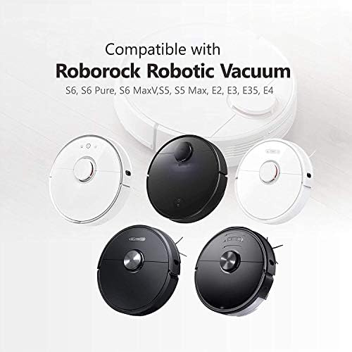 KEEPOW Microfiber Mop Cloth 12-Pack Replacement for Roborock E Series