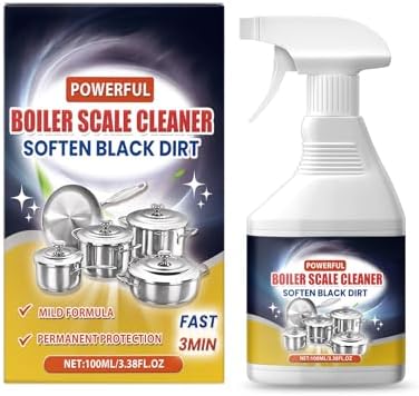 Black Scale Remover for Cookware - 338 Fl Oz 1