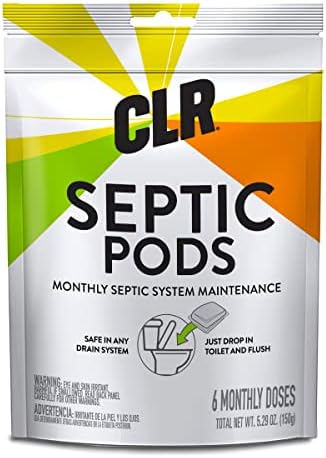 CLR Septic System Treatment Pods 6 Month Supply 1