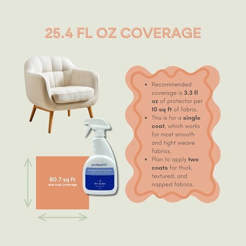 protectME Fabric Protector Spray - 254 Fl Oz Non Toxic