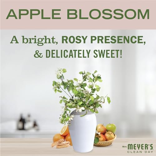 Mrs Meyers Vinegar Gel Spray 16 Fl Oz Apple Blossom Scent