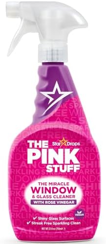The Pink Stuff Stardrops Window and Glass Cleaner 750ml