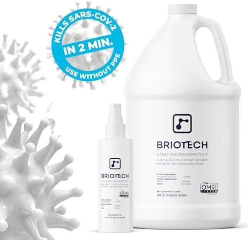 BRIOTECH Hypochlorous Sanitizer Spray 32 fl oz