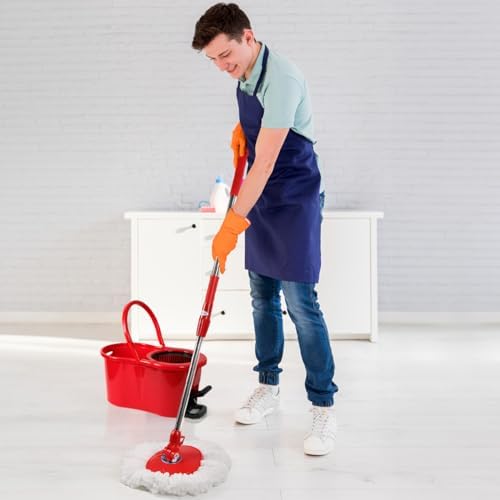 TAKTICK Foot Pressure Spin Mop with 7L Bucket Set