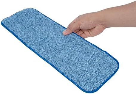 Restaurantware Mop Pad Reusable Blue Microfiber