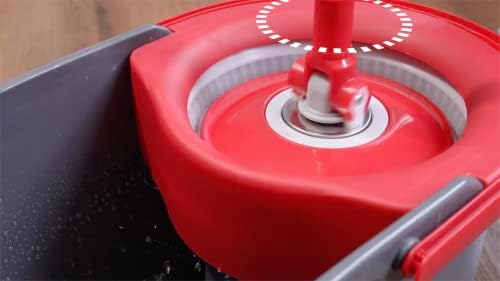 SIMPLI-MAGIC 79349 Spin Mop System with 3 Mop Heads