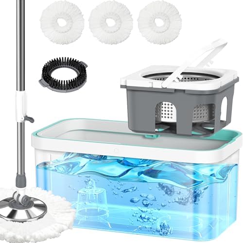 Aifacay Spin Mop and Bucket with Wringer Set
