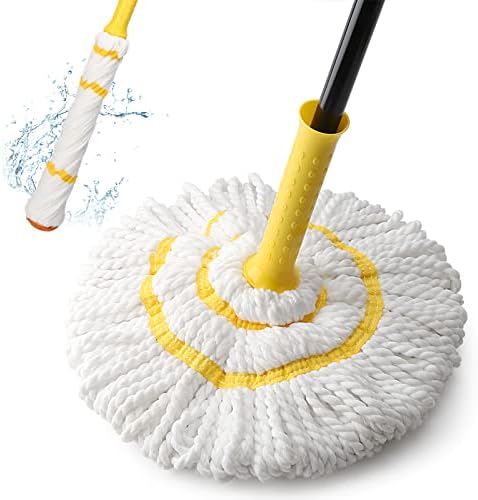 KeFanta Self-Wringing Twist Mop for Efficient Floor Cleaning
