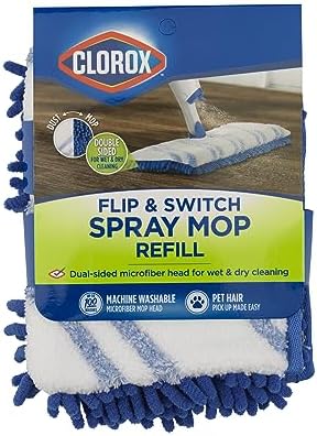 Clorox Ready Flip Spray Mop Refill Pads Set of 2