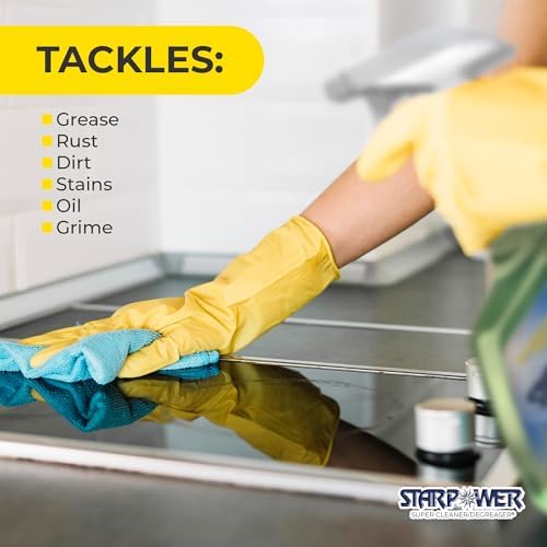 STARPOWER Heavy Duty Multi Surface Grease Oil Remover