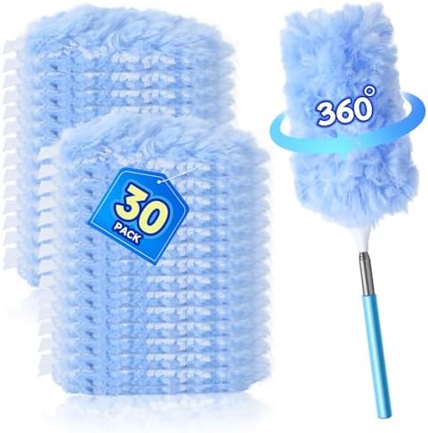 Hakfhsd Duster Refills with 360 Rotation Handle for Swiffer