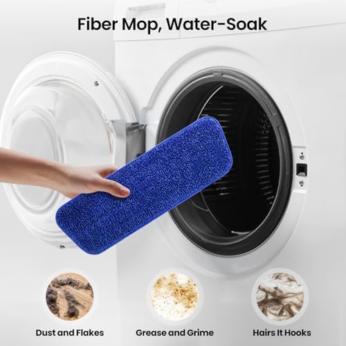 Xlife Spray Mop with 15 oz Bottle 2 Microfiber Pads