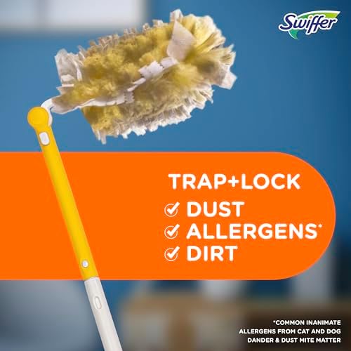 Swiffer Duster Heavy Duty Dusting Kit with Extendable Handle