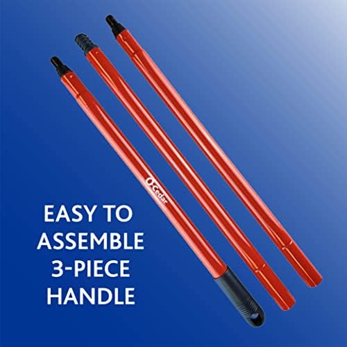 O-Cedar 3-Action Mop with Extra Refill - Red