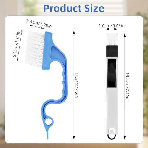 Eduftis 7Pcs Gap Cleaning Brush Set