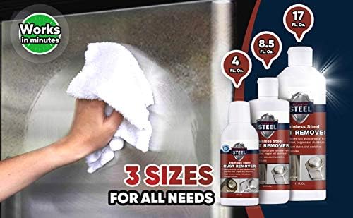 CLEAN MY STEEL Rust Stain Remover Cleaner 17 oz NSF Approved