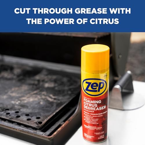 Zep Heavy-Duty Foaming Citrus Degreaser Cleaner 18 Oz Case of 6
