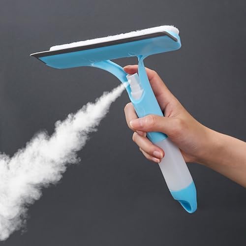3 in 1 Window Cleaning Kit with Squeegee and Spray Bottle