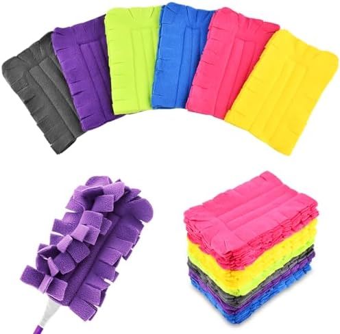 Saycker 14Pcs Reusable Fleece Duster Refills for Swiffer