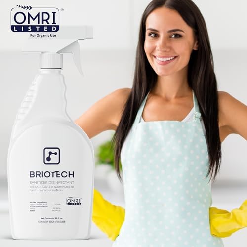 BRIOTECH Hypochlorous Sanitizer Spray 32 fl oz