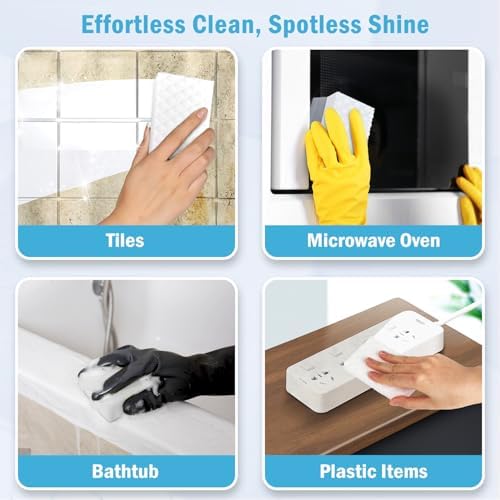 AIDEA Magic Sponges Cleaning Eraser 12 Pads 2X Density