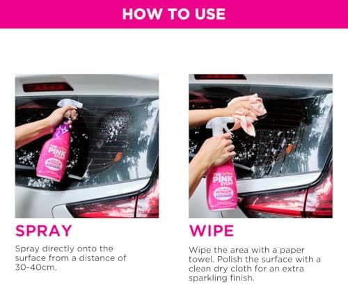 Stardrops Pink Stuff Glass Cleaner 2536 Fl Oz 10-Pack