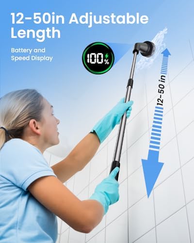 Leebein Electric Spin Scrubber with 7 Heads and 2 Speeds