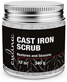 Culina Cast Iron Scrub with Coconut Oil