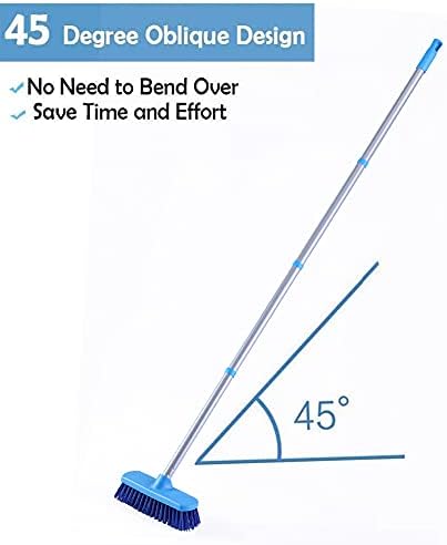 YONILL Deck Brush with 50 Long Handle 1