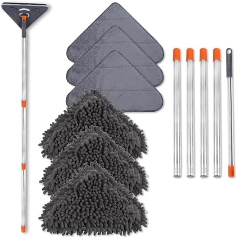 NWGOF Wall Cleaner Mop with 79 Inch Handle 1
