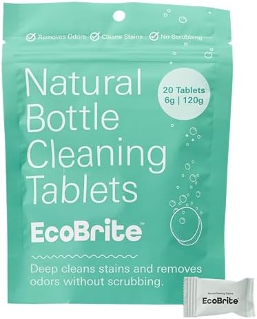 Owala EcoBrite Cleaning Tablets - 20 Pack for Bottles Pans More