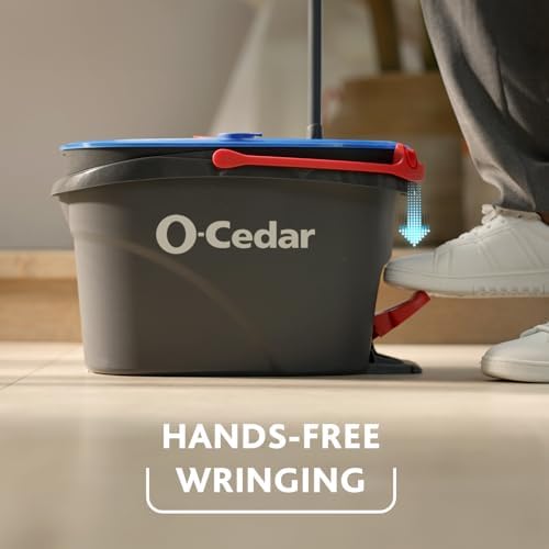 O-Cedar RinseClean Spin Mop Bucket System 1