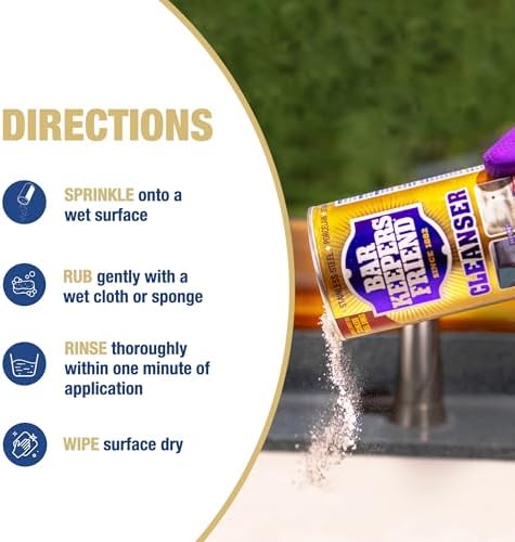 Bar Keepers Friend Powder Cleanser 2 x 12 oz All Purpose Cleaner