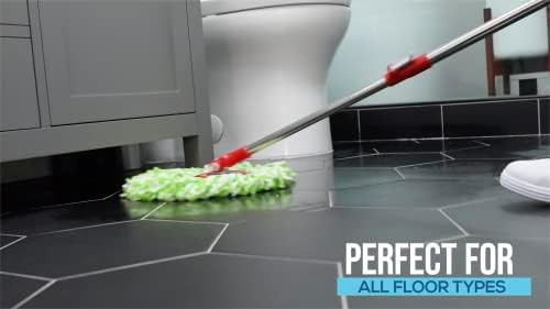 SIMPLI-MAGIC 79349 Spin Mop System with 3 Mop Heads