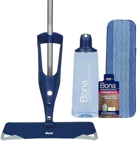 Bona Hardwood Floor Premium Spray Mop with Microfiber Pad and Cleaner Concentrate